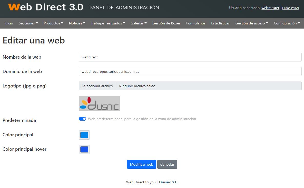 Modificar icono