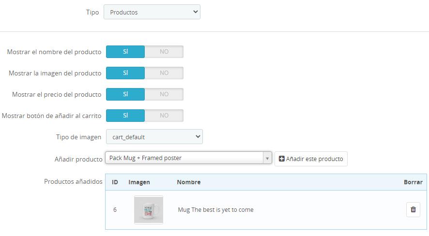 Grupo Tipo Producto
